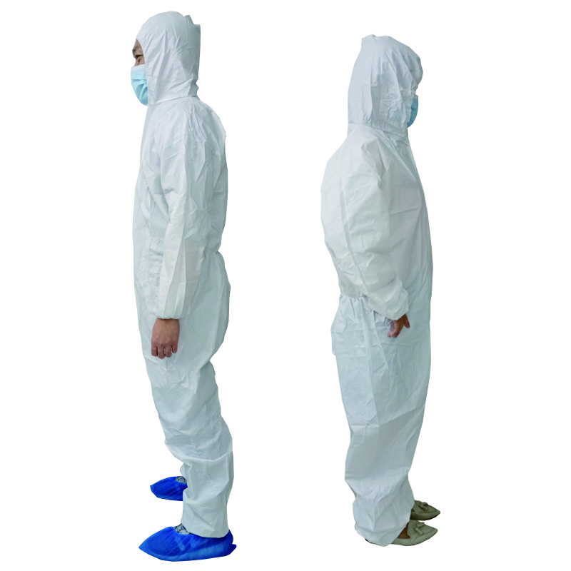 Prozone 一次性SMS無紡布連身防護衣 ( M, L, XL,XXL )(型號︰PZ121-01-WH) - Image 4