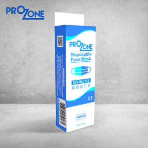 Prozone 一次性兩層紙口罩, 散裝( 100個)(型號︰PZ005-100)