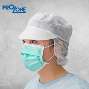 Prozone一次性無紡布工作帽-白色24" ( 100個 )