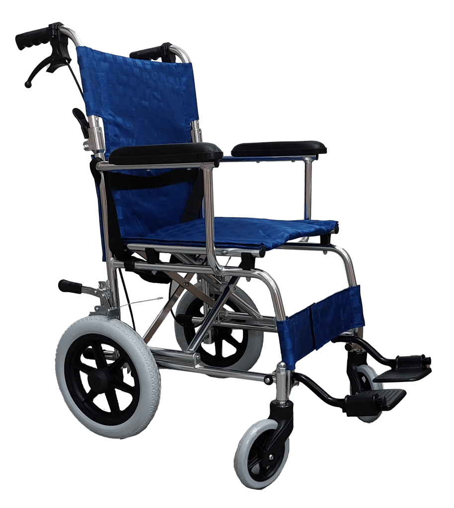 Prozone鋁合金輕車架輪椅(型號: PZFS805LABJ-BL)
