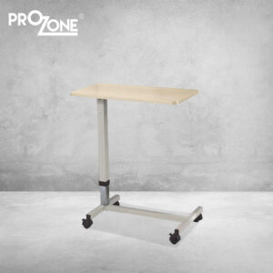 手動彈力升降餐枱 (淺木色)(型號：PZBB003-LBR)