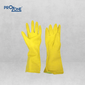 膠手套(60g) M /L 碼（黃色）