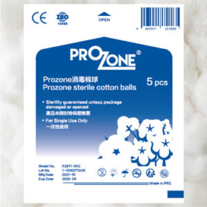 Prozone 消毒棉球5粒(型號:PZ611-05C)