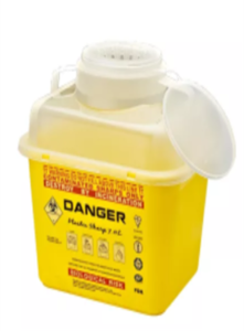 Prozone醫療利器收集箱(14L)(型號：PZ681-01-YL-14L)